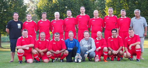 Foto: Altherren-Mannschaft des TV Crumstadt