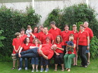 Foto: Gruppenbild Theaterabteilung 2012